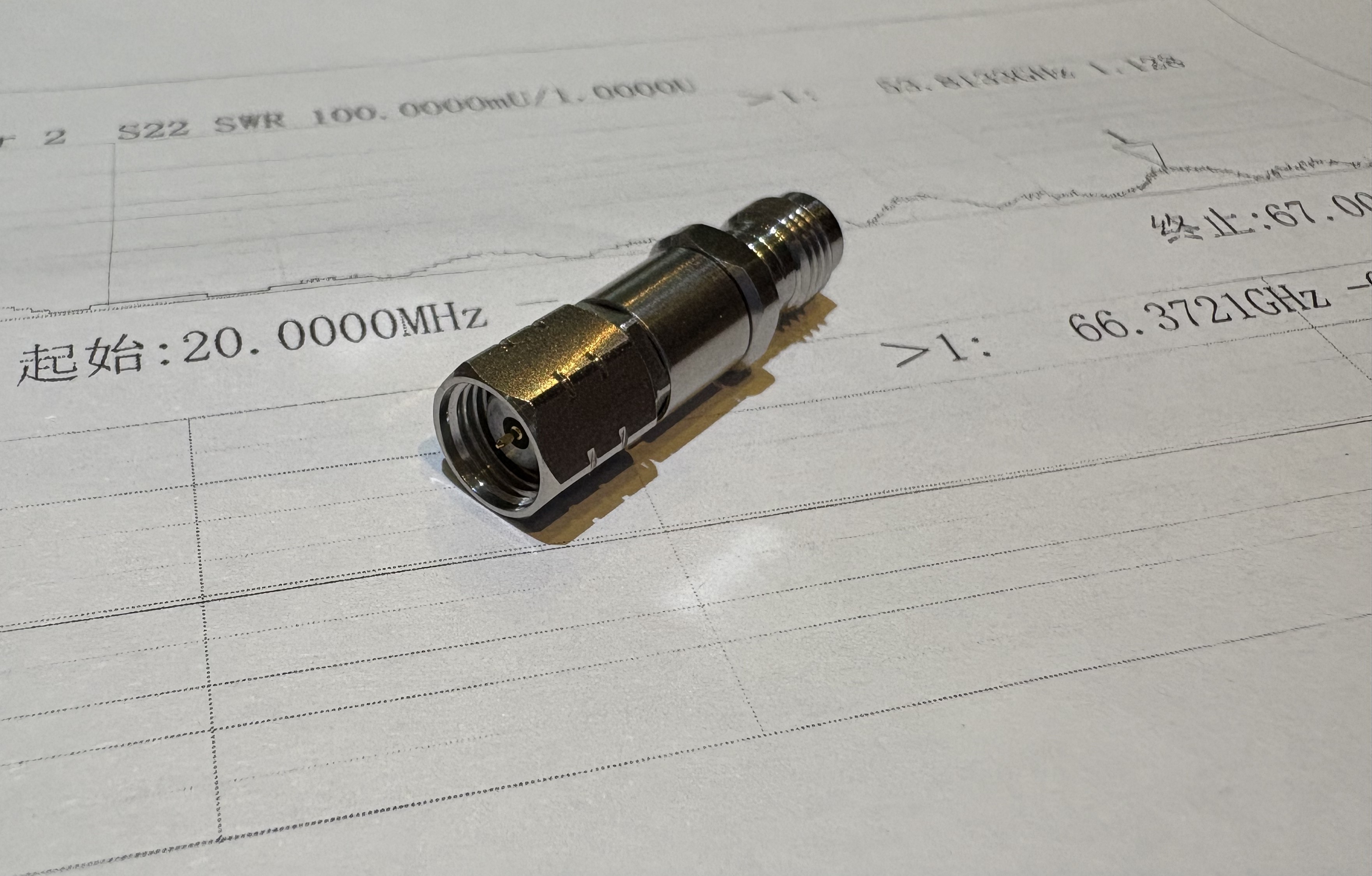 Low VSWR 1.85M-1.85F